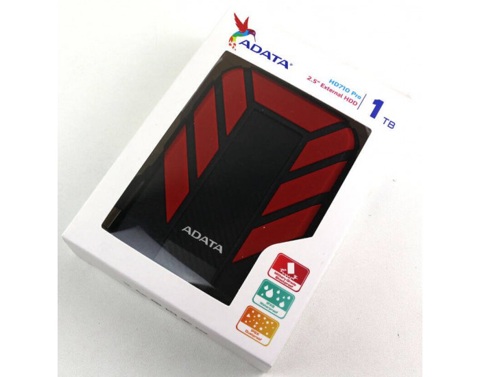 ADATA EXTERNAL HARD DISK 1TB 2.5? (HD710 PRO) RED